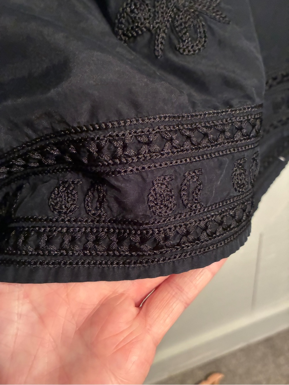 Lucky Brand Black Peasant Blouse - Picture 4 of 7